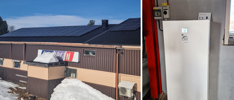 Maskinföretagets solcellssatsning