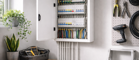 Elinstallationer för villa